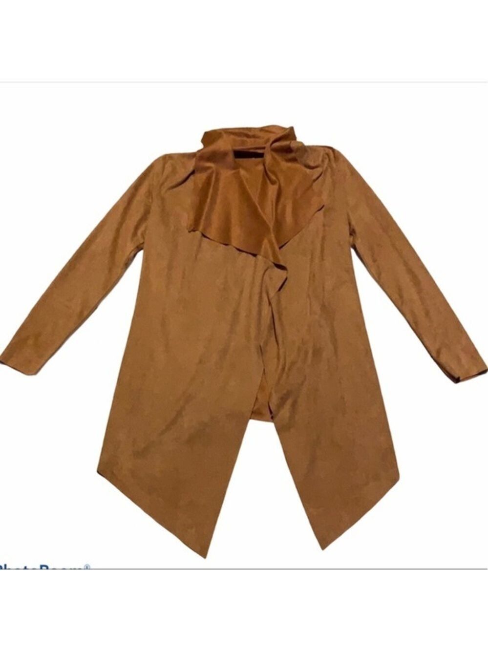 XS Suede Like Lightweight Tan Jacket